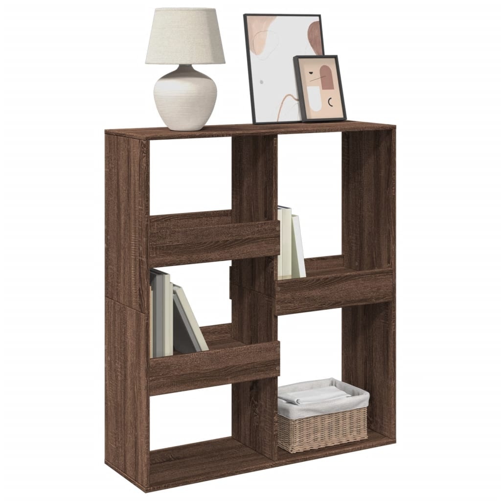 VidaXL Boekenkast / kamerscherm 100x33x115 cm bruin eikenkleur