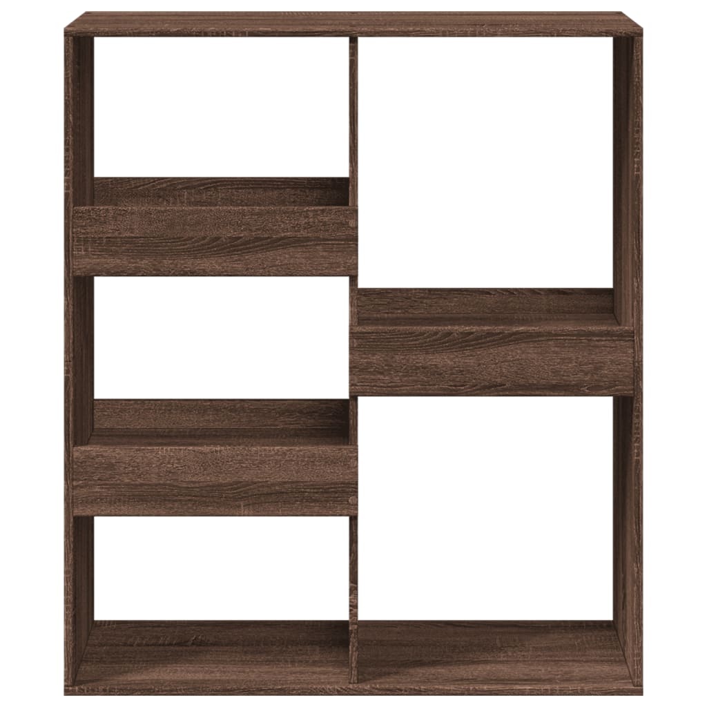 VidaXL Boekenkast / kamerscherm 100x33x115 cm bruin eikenkleur