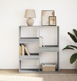 VidaXL Boekenkast / kamerscherm 100x33x115 cm grijs sonoma eikenkleur