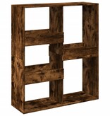 VidaXL Boekenkast / kamerscherm 100x33x115 cm gerookt eikenkleur
