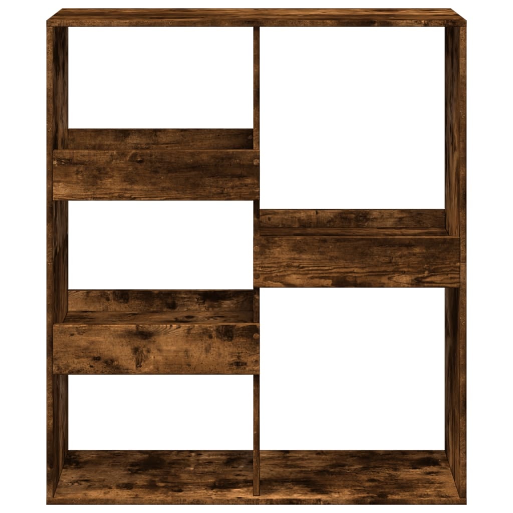 VidaXL Boekenkast / kamerscherm 100x33x115 cm gerookt eikenkleur