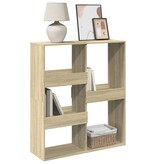 VidaXL Boekenkast / kamerscherm 100x33x115 cm sonoma eikenkleurig