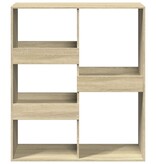 VidaXL Boekenkast / kamerscherm 100x33x115 cm sonoma eikenkleurig
