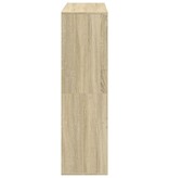 VidaXL Boekenkast / kamerscherm 100x33x115 cm sonoma eikenkleurig