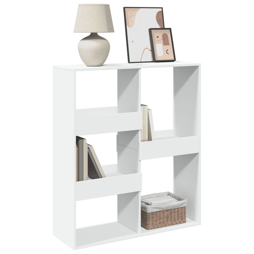 VidaXL Boekenkast / kamerscherm 100x33x115 cm wit