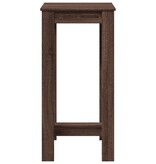 VidaXL Bartafel 51x50x103,5 cm bewerkt hout bruin eikenkleurig