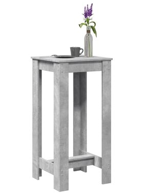 VidaXL Bartafel 51x50x103,5 cm bewerkt hout betongrijs