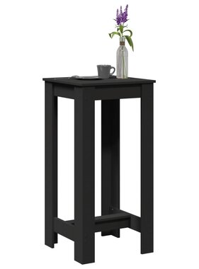 VidaXL Bartafel 51x50x103,5 cm bewerkt hout zwart