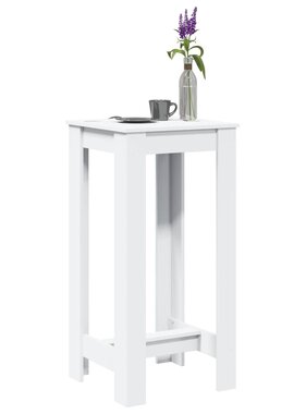 VidaXL Bartafel 51x50x103,5 cm bewerkt hout wit