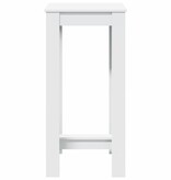VidaXL Bartafel 51x50x103,5 cm bewerkt hout wit