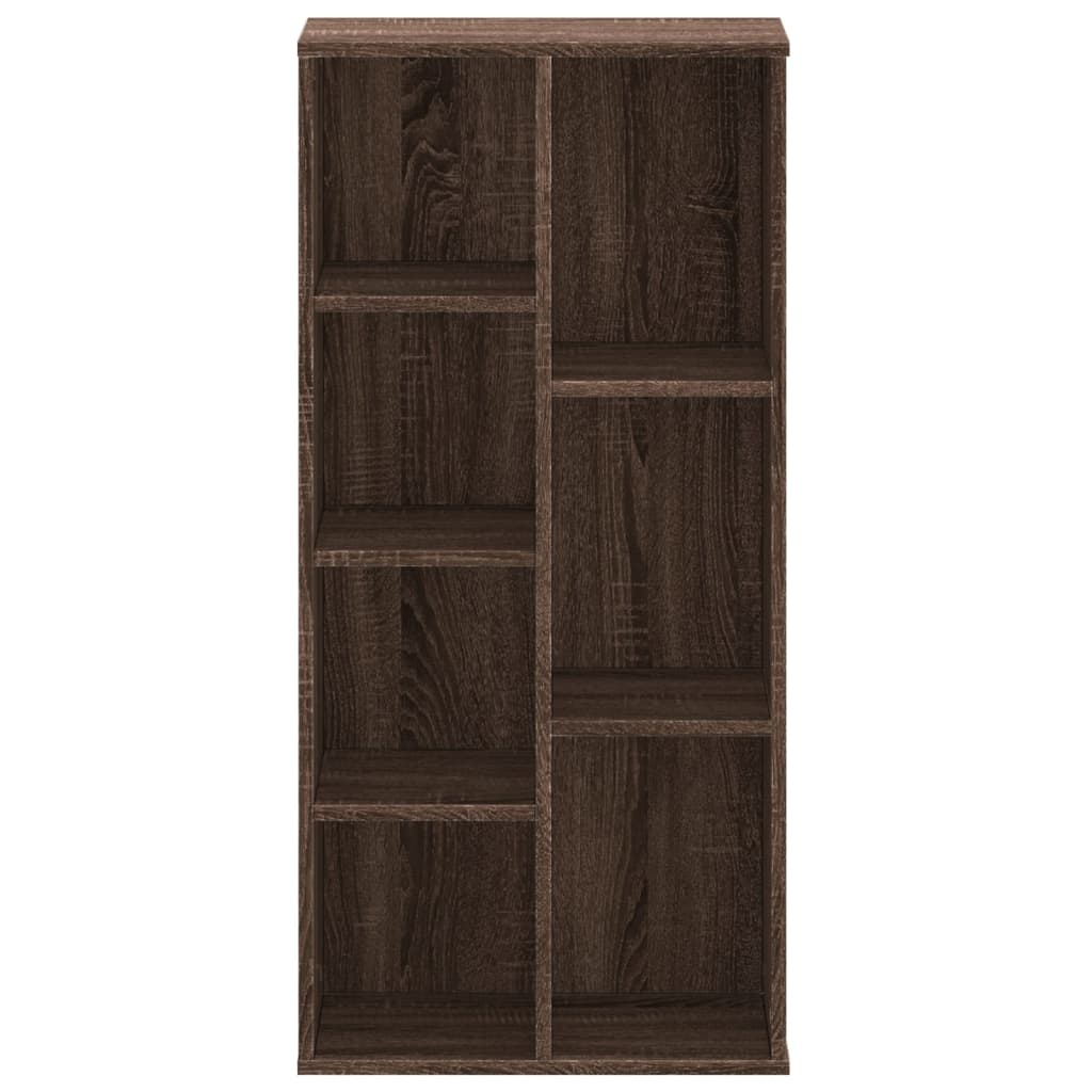 VidaXL Boekenkast 50x25x105 cm bewerkt hout bruin eikenkleurig