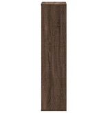 VidaXL Boekenkast 50x25x105 cm bewerkt hout bruin eikenkleurig