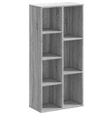 VidaXL Boekenkast 50x25x105 cm bewerkt hout grijs sonoma eikenkleurig
