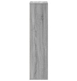 VidaXL Boekenkast 50x25x105 cm bewerkt hout grijs sonoma eikenkleurig