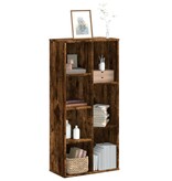 VidaXL Boekenkast 50x25x105 cm bewerkt hout gerookt eikenkleurig