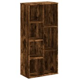 VidaXL Boekenkast 50x25x105 cm bewerkt hout gerookt eikenkleurig
