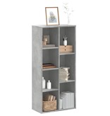 VidaXL Boekenkast 50x25x105 cm bewerkt hout betongrijs
