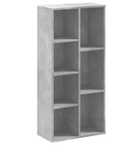 VidaXL Boekenkast 50x25x105 cm bewerkt hout betongrijs