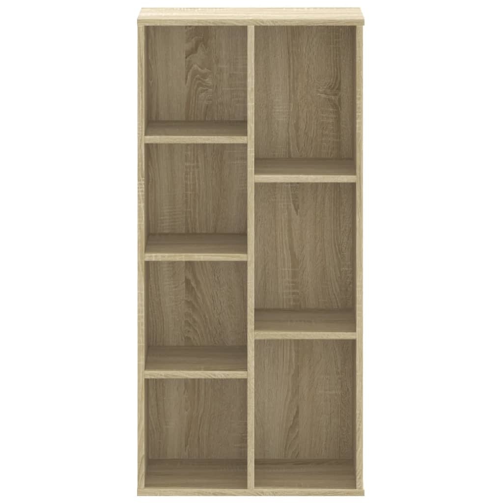 VidaXL Boekenkast 50x25x105 cm bewerkt hout sonoma eikenkleurig