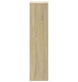 VidaXL Boekenkast 50x25x105 cm bewerkt hout sonoma eikenkleurig