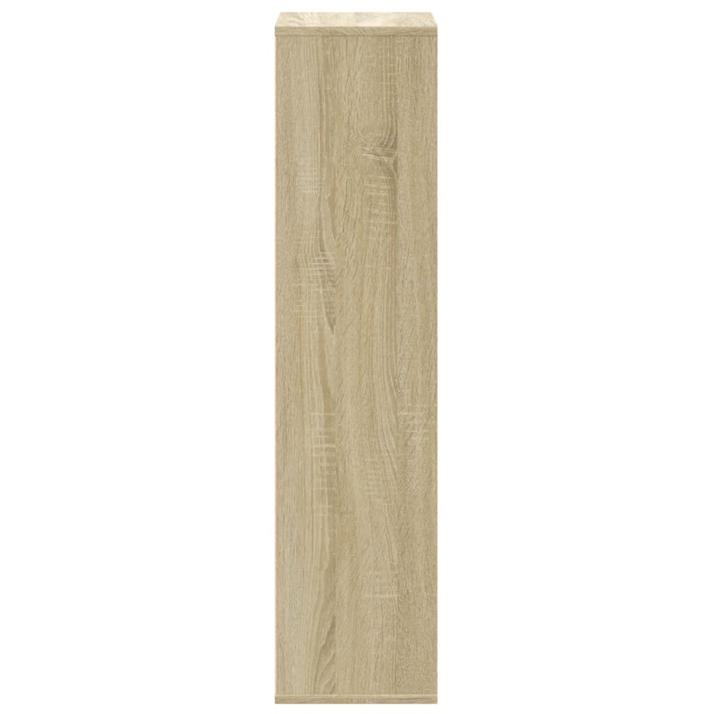 VidaXL Boekenkast 50x25x105 cm bewerkt hout sonoma eikenkleurig
