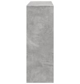VidaXL Boekenkast/kamerscherm 100x33x94,5 cm betongrijs