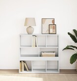 VidaXL Boekenkast/kamerscherm 100x33x94,5 cm wit