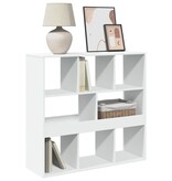 VidaXL Boekenkast/kamerscherm 100x33x94,5 cm wit
