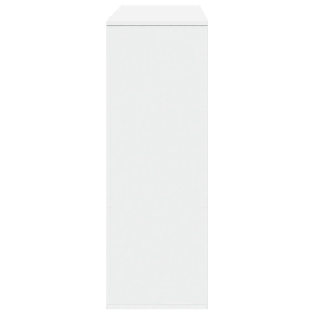 VidaXL Boekenkast/kamerscherm 100x33x94,5 cm wit