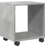 VidaXL Rolkast 37x33x42,5 cm bewerkt hout betongrijs