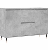 VidaXL Dressoir 104x35x70 cm bewerkt hout betongrijs