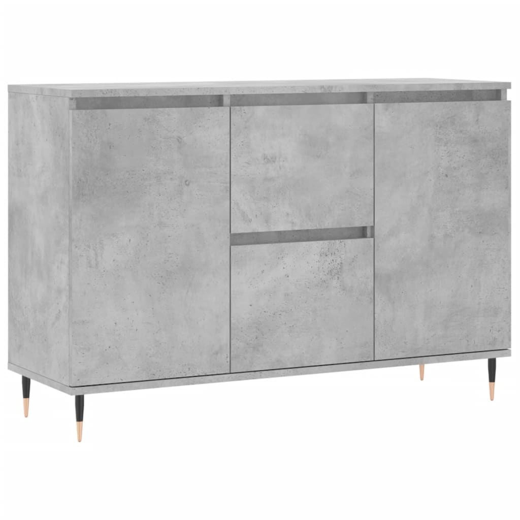 VidaXL Dressoir 104x35x70 cm bewerkt hout betongrijs
