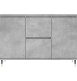 VidaXL Dressoir 104x35x70 cm bewerkt hout betongrijs
