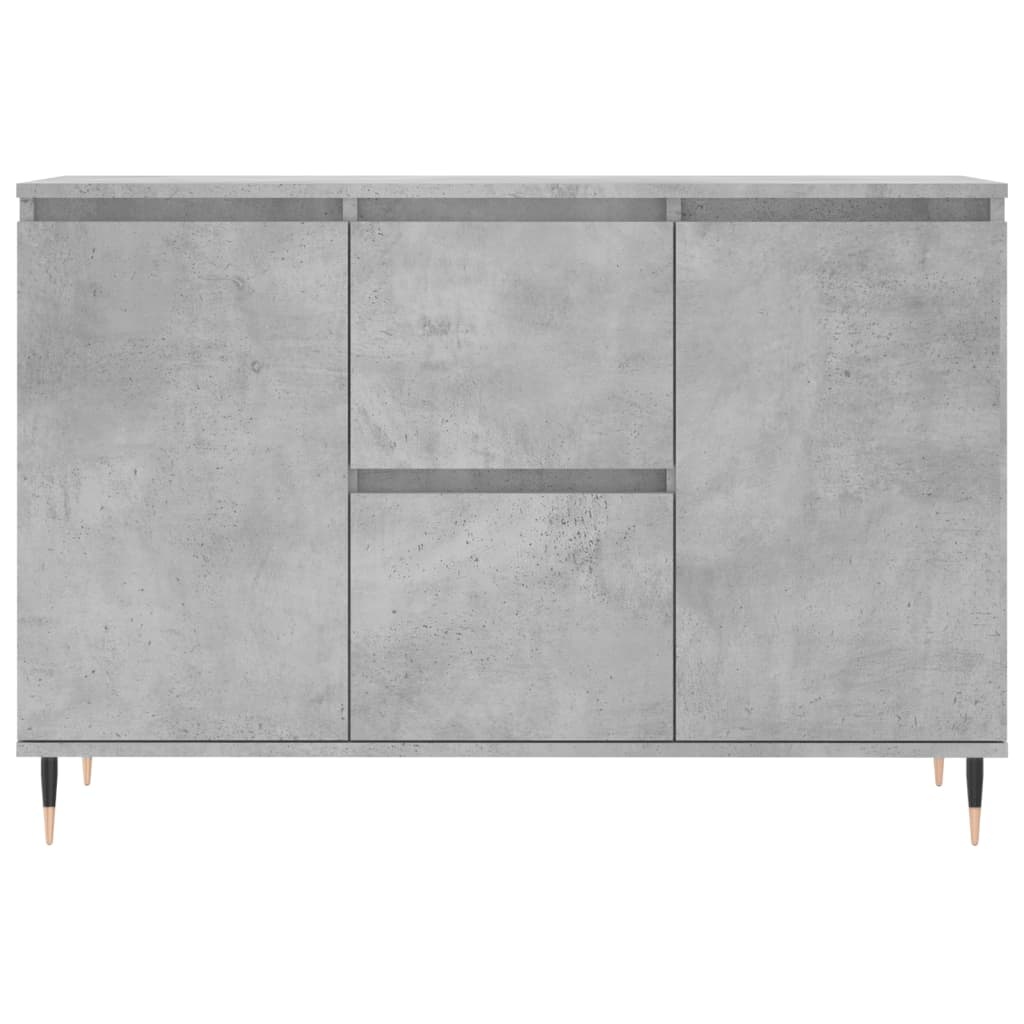 VidaXL Dressoir 104x35x70 cm bewerkt hout betongrijs