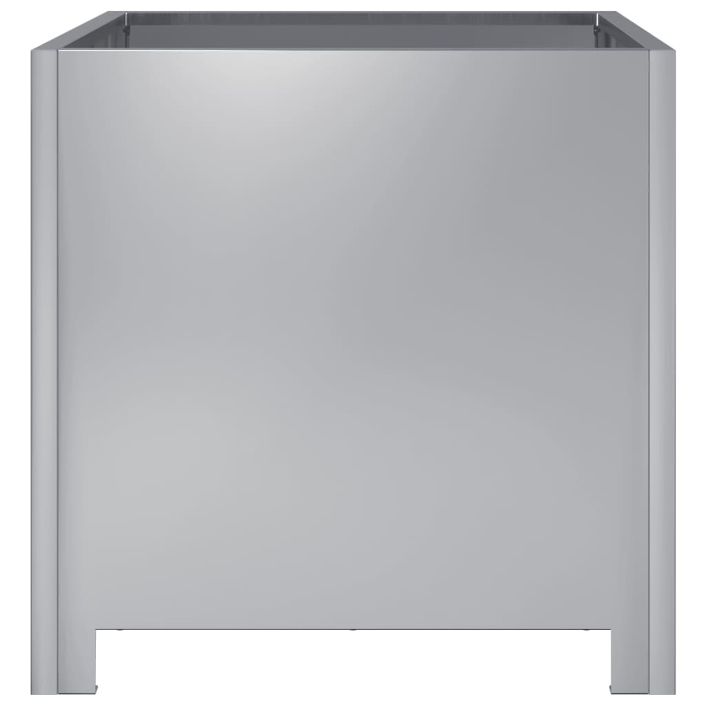 VidaXL Plantenbank 40x40x40 cm gegalvaniseerd staal