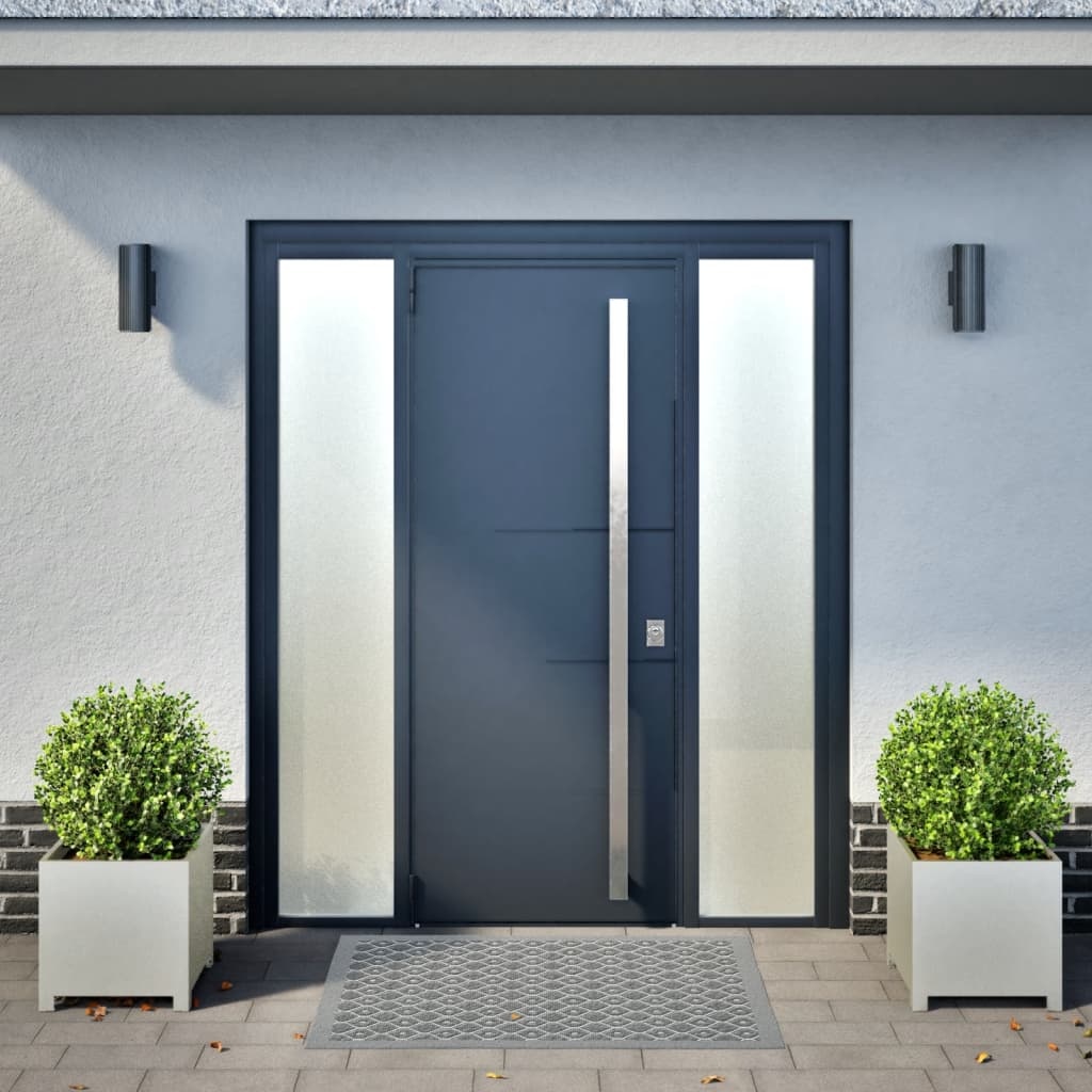 VidaXL Plantenbakken 2 st 40x40x40 cm roestvrij staal