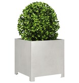 VidaXL Plantenbakken 2 st 40x40x40 cm roestvrij staal