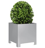 VidaXL Plantenbakken 2 st 30x30x30 cm gegalvaniseerd staal