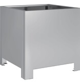 VidaXL Plantenbakken 2 st 30x30x30 cm gegalvaniseerd staal