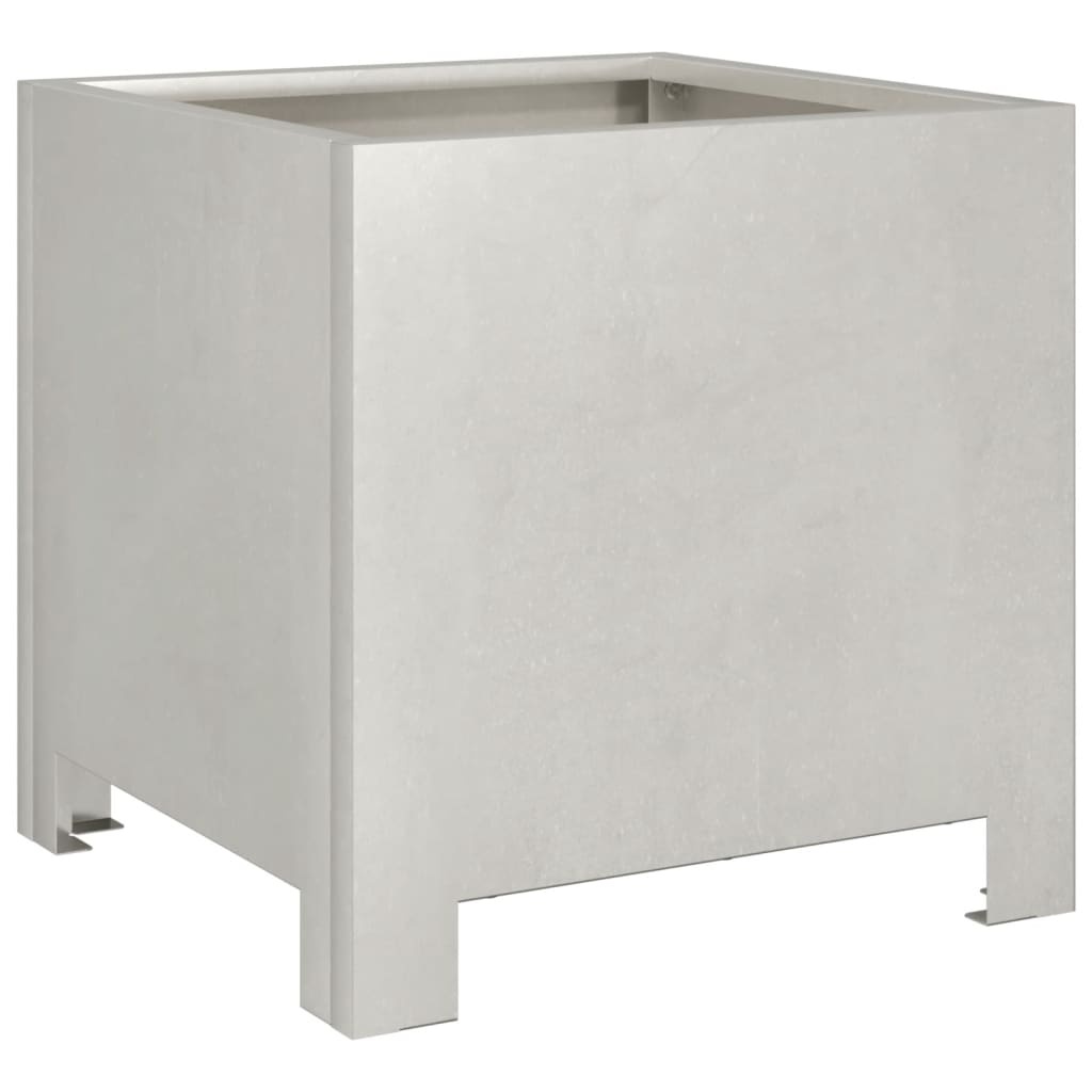 VidaXL Plantenbak 30x30x30 cm roestvrij staal