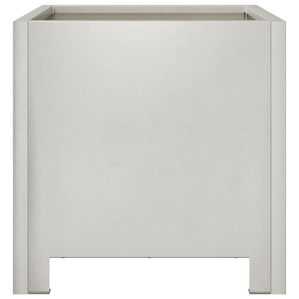 VidaXL Plantenbak 30x30x30 cm roestvrij staal