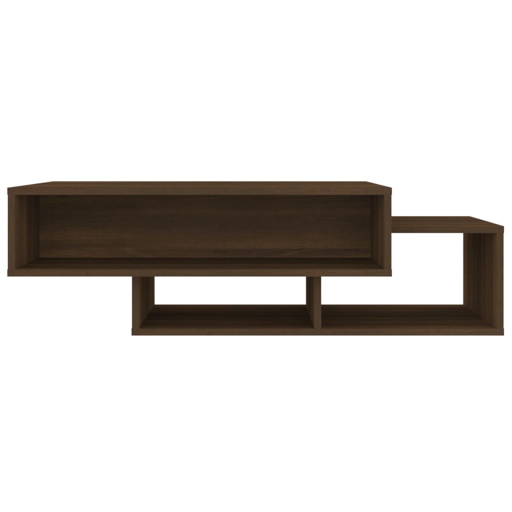 VidaXL Salontafel 105x55x32 cm bewerkt hout bruin eikenkleur