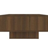 VidaXL Salontafel 105x55x32 cm bewerkt hout bruin eikenkleur