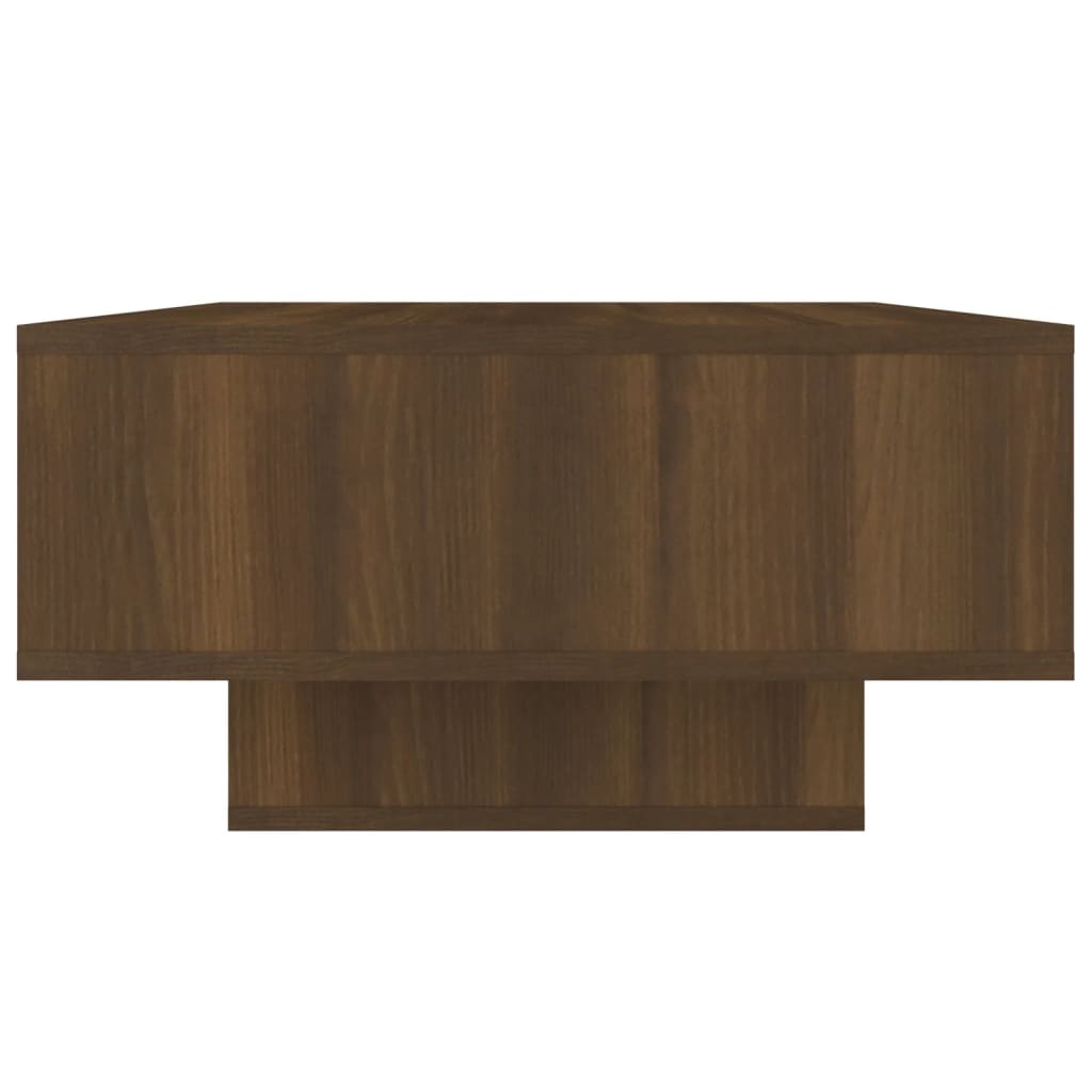 VidaXL Salontafel 105x55x32 cm bewerkt hout bruin eikenkleur