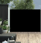 VidaXL Tuinscherm uittrekbaar 120x500 cm zwart