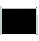 VidaXL Tuinscherm uittrekbaar 120x500 cm zwart
