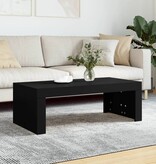 VidaXL Salontafel 102x50x36 cm bewerkt hout zwart
