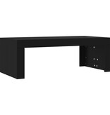 VidaXL Salontafel 102x50x36 cm bewerkt hout zwart