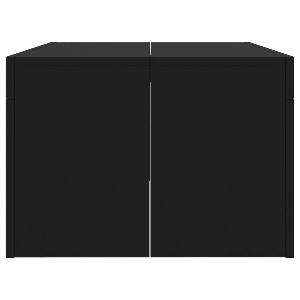 VidaXL Salontafel 102x50x36 cm bewerkt hout zwart