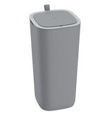 VidaXL Afvalbak met sensor Morandi 30 L grijs